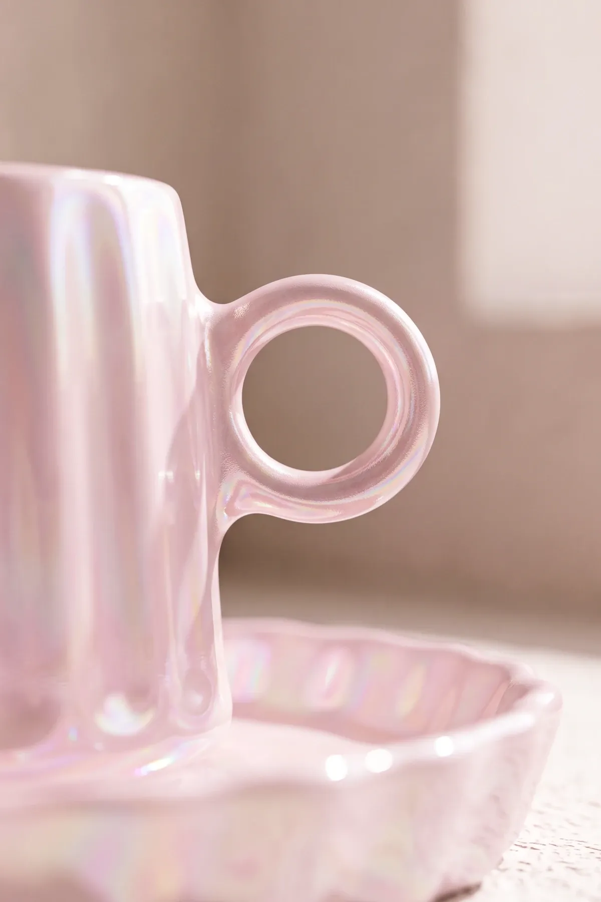 Pink Line Porselen 2 Kişilik Kahve Fincanı Takımı · 3. fotoğraf