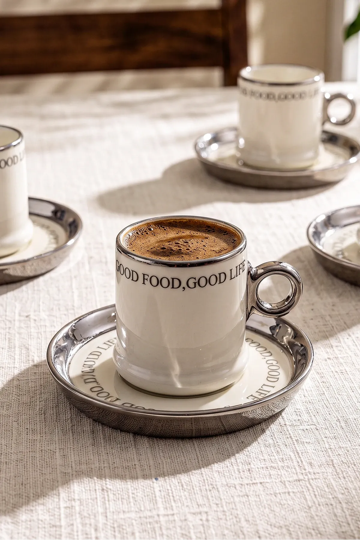 Motto Porselen 12 Parça 6 Kişilik Kahve Fincanı Seti · 3. fotoğraf